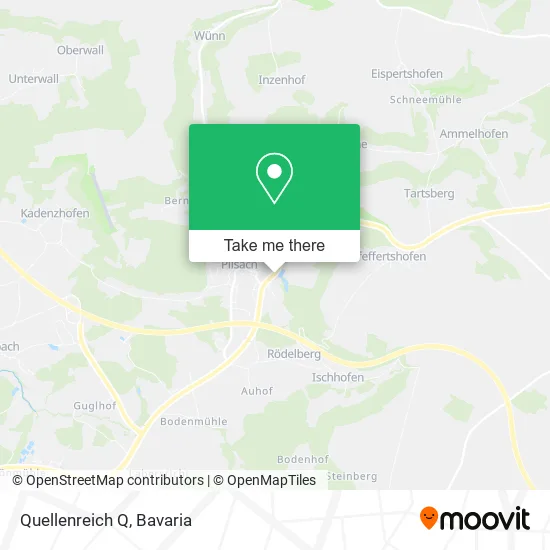 Карта Quellenreich Q