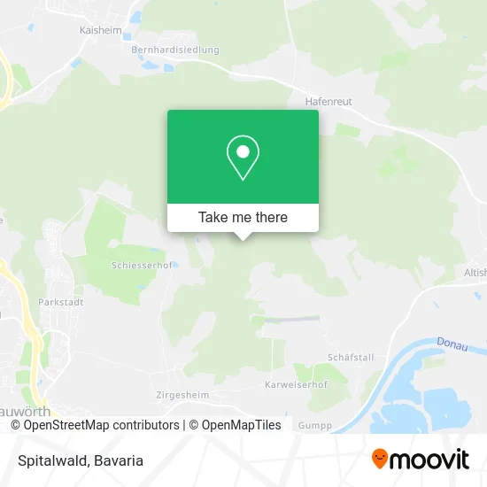 Карта Spitalwald