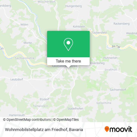 Wohnmobilstellplatz am Friedhof map