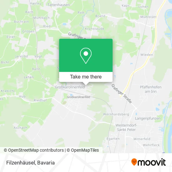 Карта Filzenhäusel