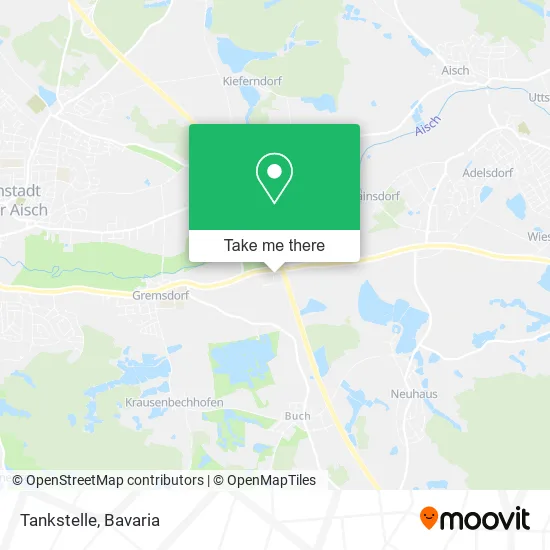 Карта Tankstelle