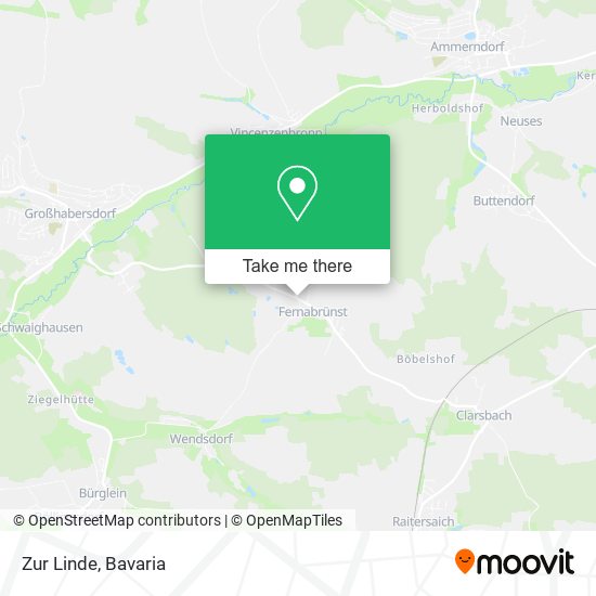 Zur Linde map