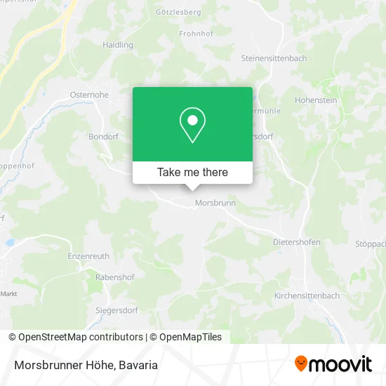 Карта Morsbrunner Höhe