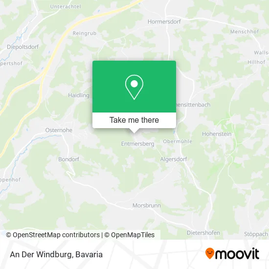 Карта An Der Windburg
