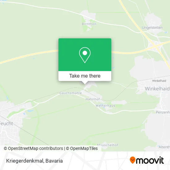 Карта Kriegerdenkmal