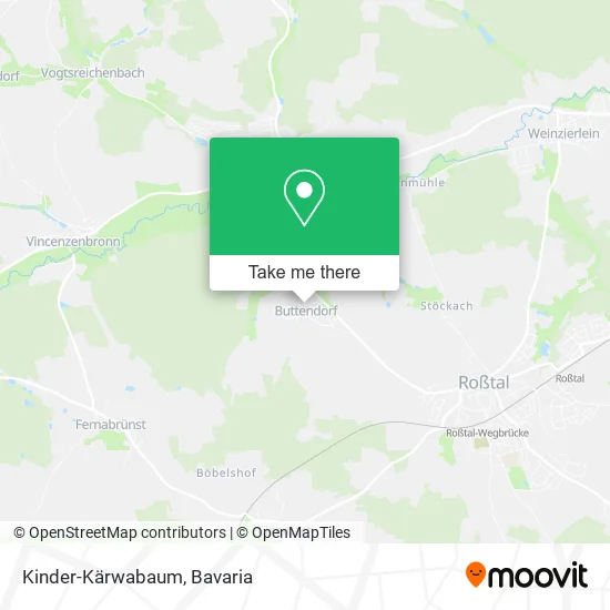 Карта Kinder-Kärwabaum