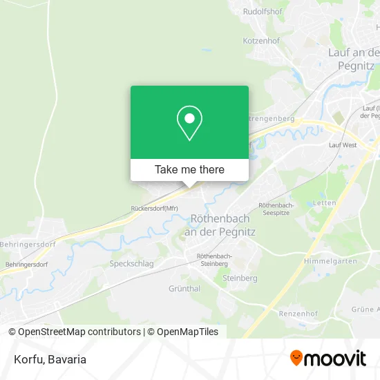 Карта Korfu