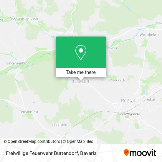 Карта Freiwillige Feuerwehr Buttendorf