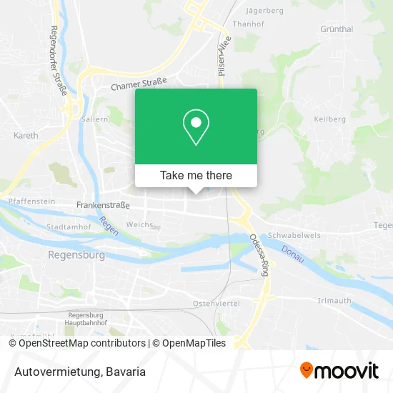 Карта Autovermietung