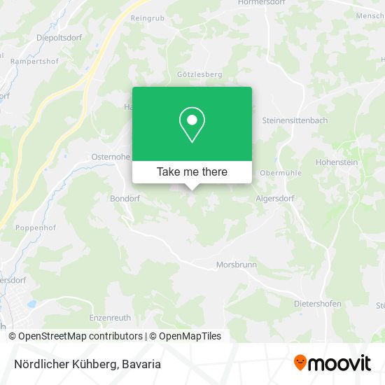 Карта Nördlicher Kühberg