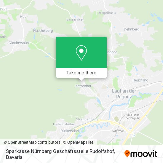 Sparkasse Nürnberg Geschäftsstelle Rudolfshof map