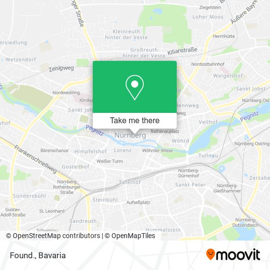 Карта Found.