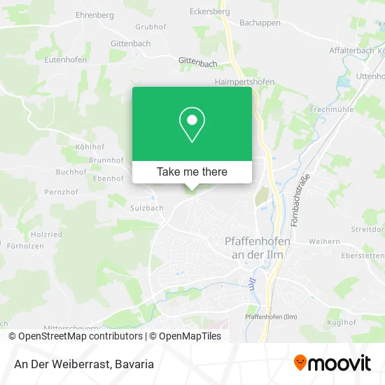 Карта An Der Weiberrast