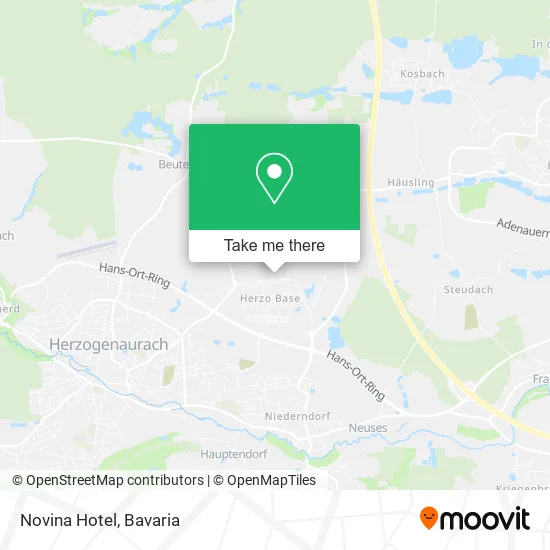 Карта Novina Hotel