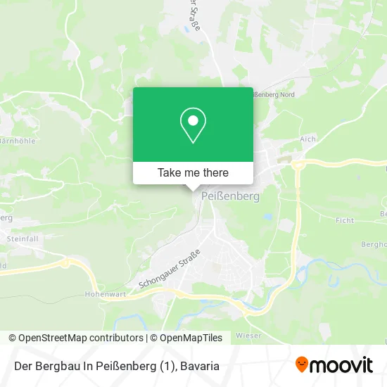 Карта Der Bergbau In Peißenberg (1)