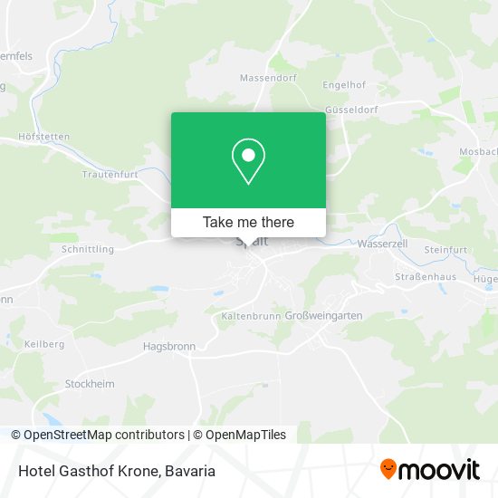 Hotel Gasthof Krone map