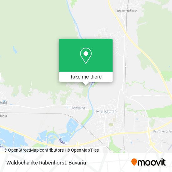 Waldschänke Rabenhorst map