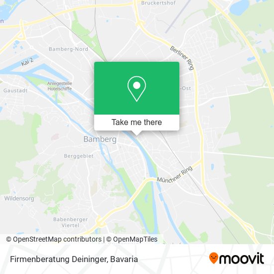 Firmenberatung Deininger map