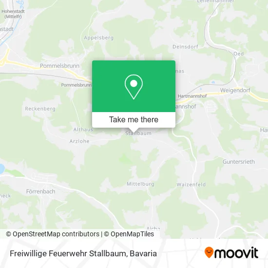 Карта Freiwillige Feuerwehr Stallbaum