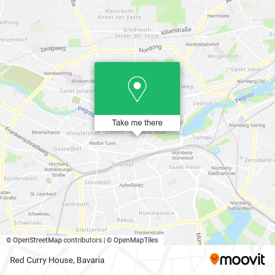 Карта Red Curry House
