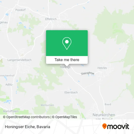 Карта Honingser Eiche