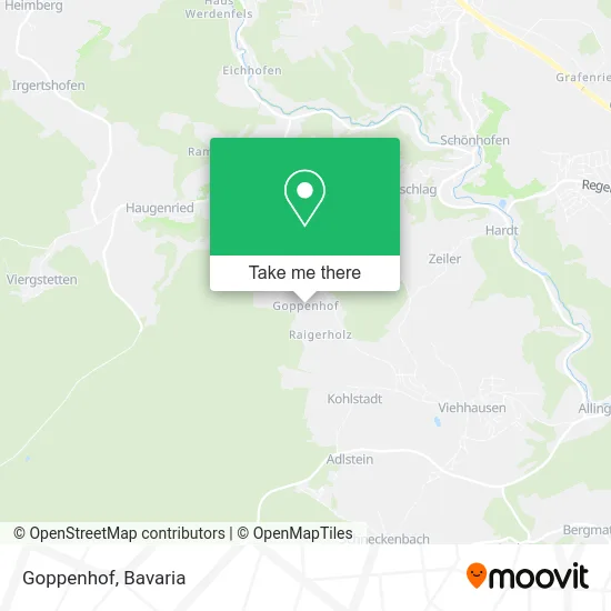 Карта Goppenhof