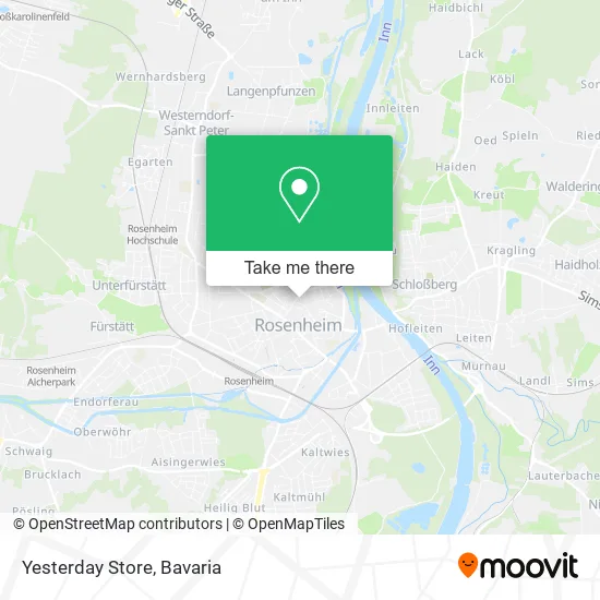 Карта Yesterday Store