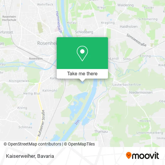Карта Kaiserweiher