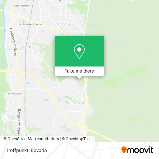 Карта Treffpunkt