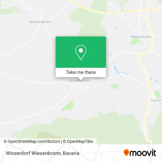 Карта Winzerdorf Wiesenbronn