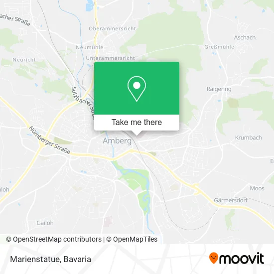 Карта Marienstatue