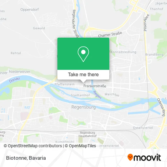 Карта Biotonne