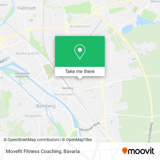 Movefit Fitness Coaching map