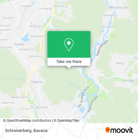 Карта Schreinerberg