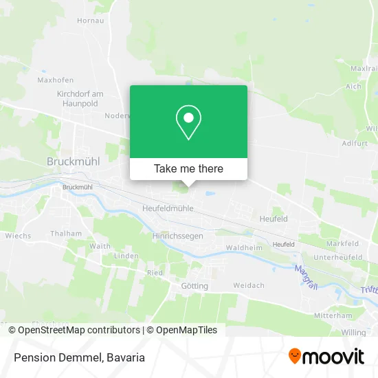 Карта Pension Demmel