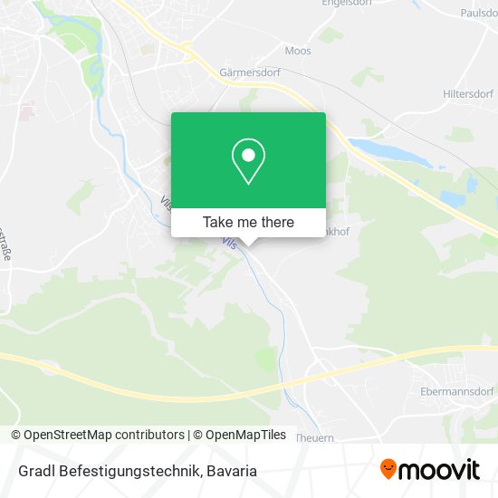 Gradl Befestigungstechnik map