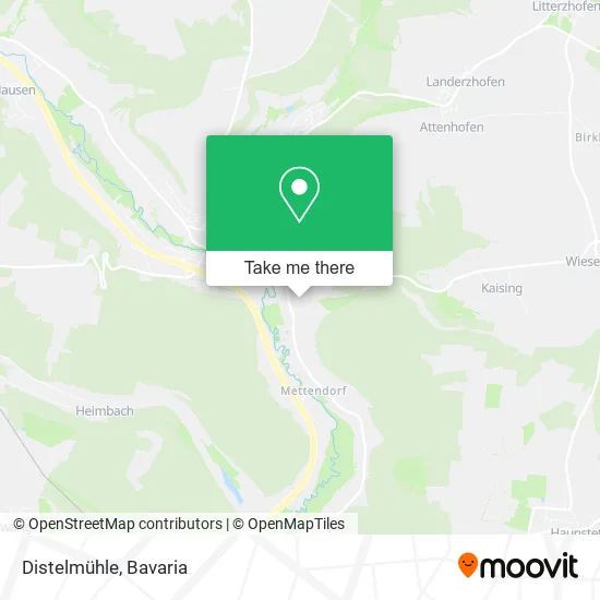 Distelmühle map