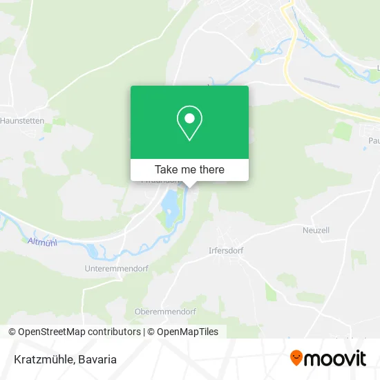 Карта Kratzmühle