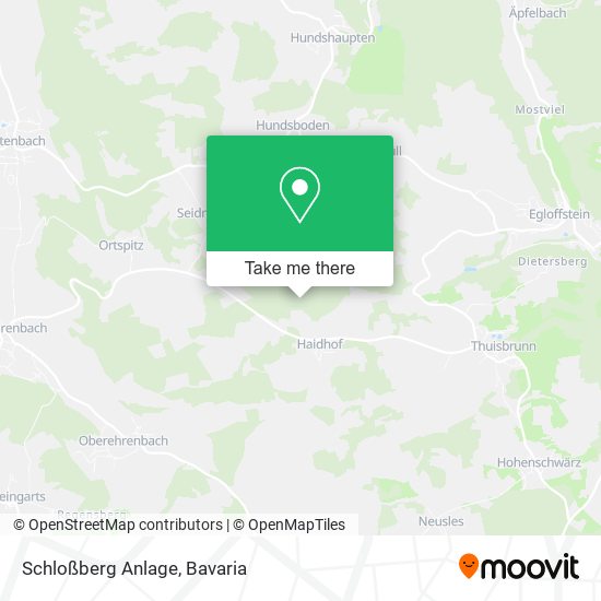 Schloßberg Anlage map