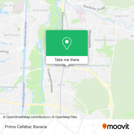Карта Primo Cafebar