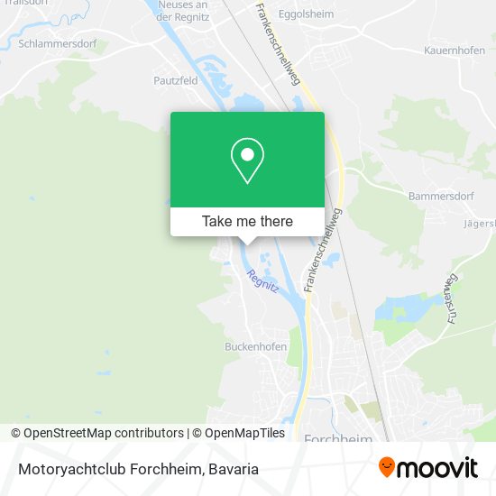 Motoryachtclub Forchheim map