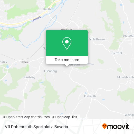 Vfl Dobenreuth Sportplatz map