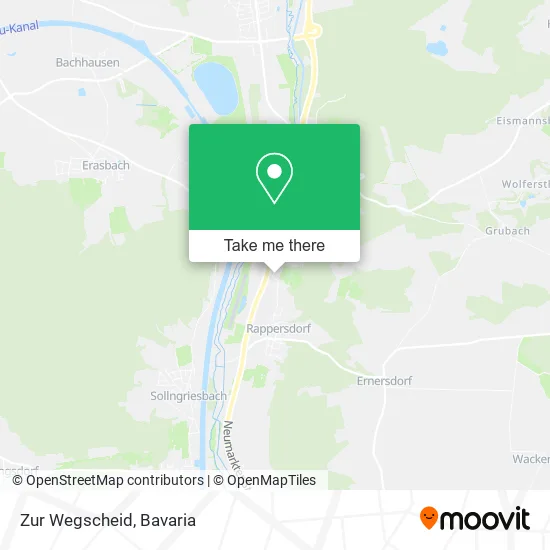 Карта Zur Wegscheid