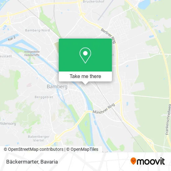 Карта Bäckermarter