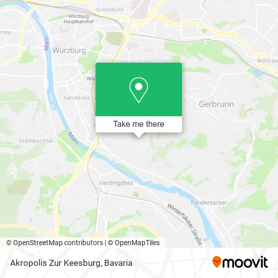 Карта Akropolis Zur Keesburg