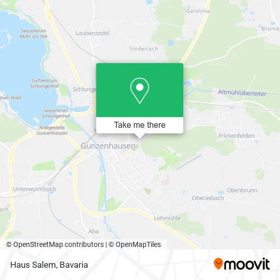 Карта Haus Salem