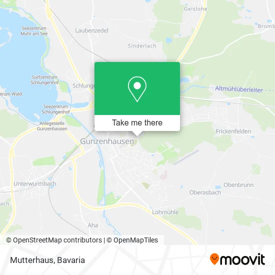 Карта Mutterhaus