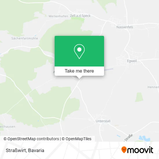 Карта Straßwirt