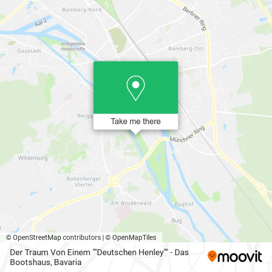 Карта Der Traum Von Einem ""Deutschen Henley"" - Das Bootshaus