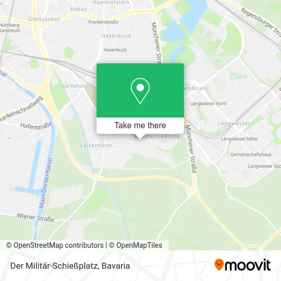 Карта Der Militär-Schießplatz